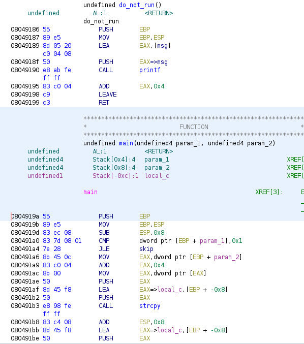 Binary Exploitation - Part One: Redirecting Control